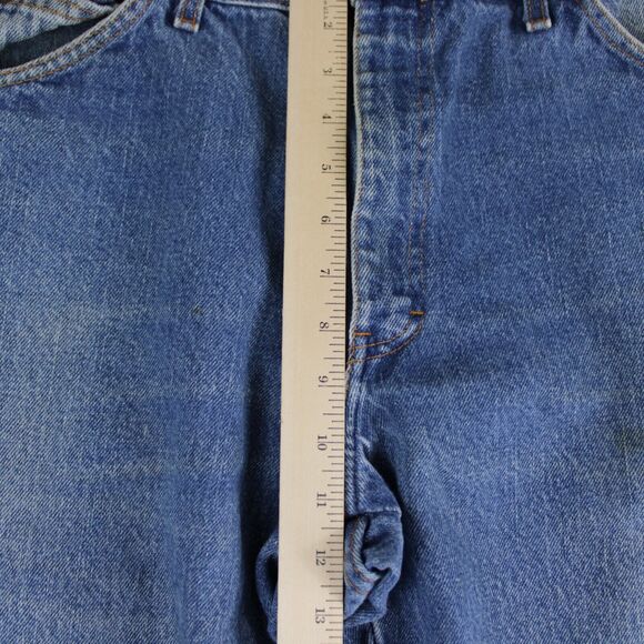 Dickies Jeans Mens 36x36 Blue Regular Straight Fit 5-Pocket Denim Actual 34x34 - Picture 4 of 9